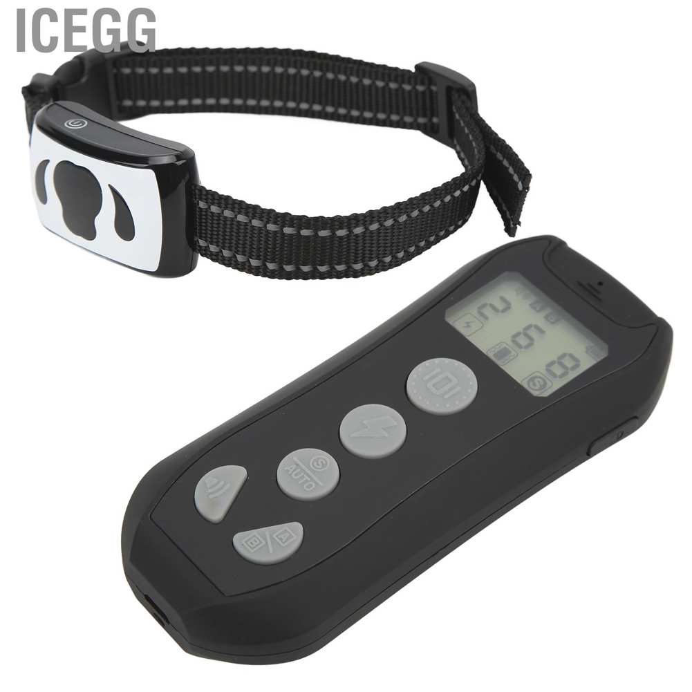 Bonve Pet Dog Training Bark Stopper Shock Collar with Remote Led Dog