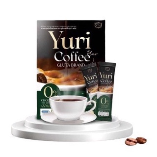 กาแฟยูริ โฉมใหม่ Yuri Coffee Plus ยูริ คอฟฟี่ พลัส หอม อร่อย (1กล่อง 10 ซอง)