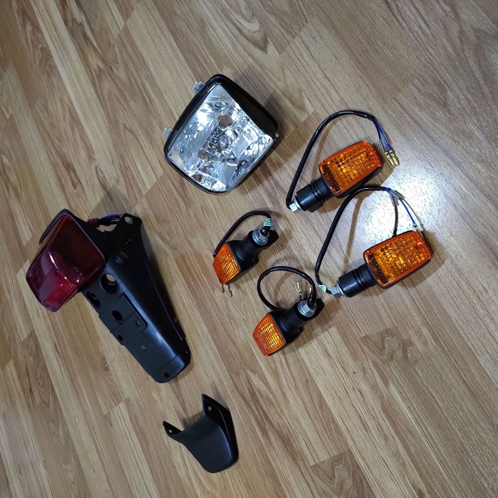 nova ชุดไฟหน้า ไฟเลี้ยว ไฟท้ายพร้อมบังโคลนหลัง ราคา ถูกที่สุด ดีลบีเคเค แกลเลอรีภาพที่ 2