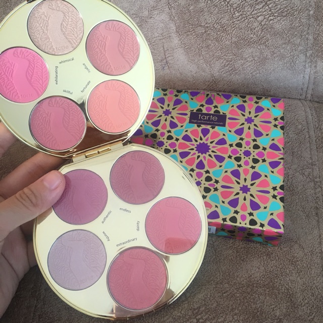 Tarte limited edition blush bazaar amazonian clay blush palette Shopee Thailand