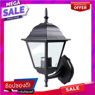 โคมไฟกิ่ง ภายนอก DL5019A/N CARINI AL/GS CS สีดำ ไฟกิ่งภายนอก OUTDOOR WALL SCONCE CARINI DL5019A/N AL/GS CS BLACK