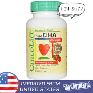 ChildLife Pure DHA 90cap (Natural Berry Flavor)