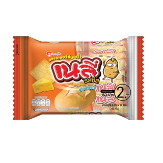 เนลี่แครกเกอร์รสชีส2บ 8g 1แพ็ค 24ซอง 48 บาท