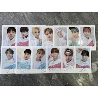 การ์ดโพลารอยด์ Seventeen in carat land SetA+SetB ได้ตามรูป