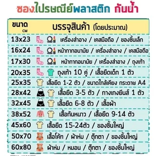 【25x35 ซม】ซองไปรษณีย์ ถุงไปรษณีย์ แถบกาวเหนียวแน่น กันน้ำ (1มัด 100ใบ)
