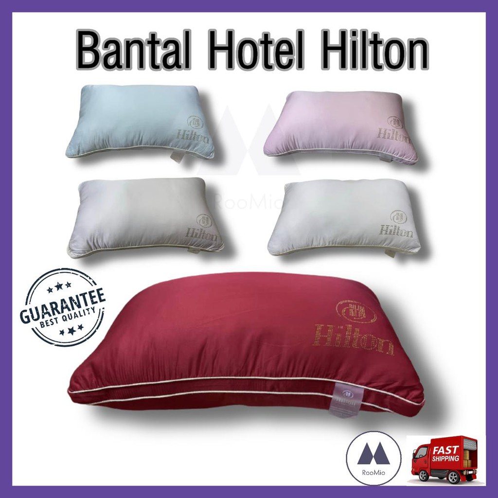 ROOMIO Bantal Hotel 5 Star Hilton 1000g หมอนนอนโรงแรมระดับพรีเมียม