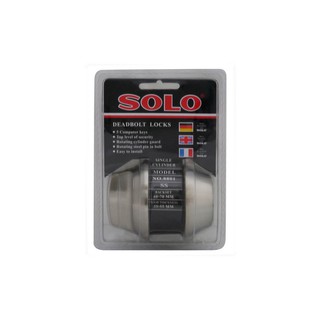 DEADBOLT 1 ด้าน SOLO 8801 SS | SOLO | 8801 SS กลอน Deadbolt อุปกรณ์ประตู ประตูและหน้าต่าง DEADBOLT 1 ด้าน SOLO 8801 SS
ท