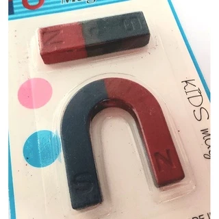 Magnet Set แม่เหล็กเกือกม้า+แท่ง, แม่เหล็กแท่งคู่ แบบแผง