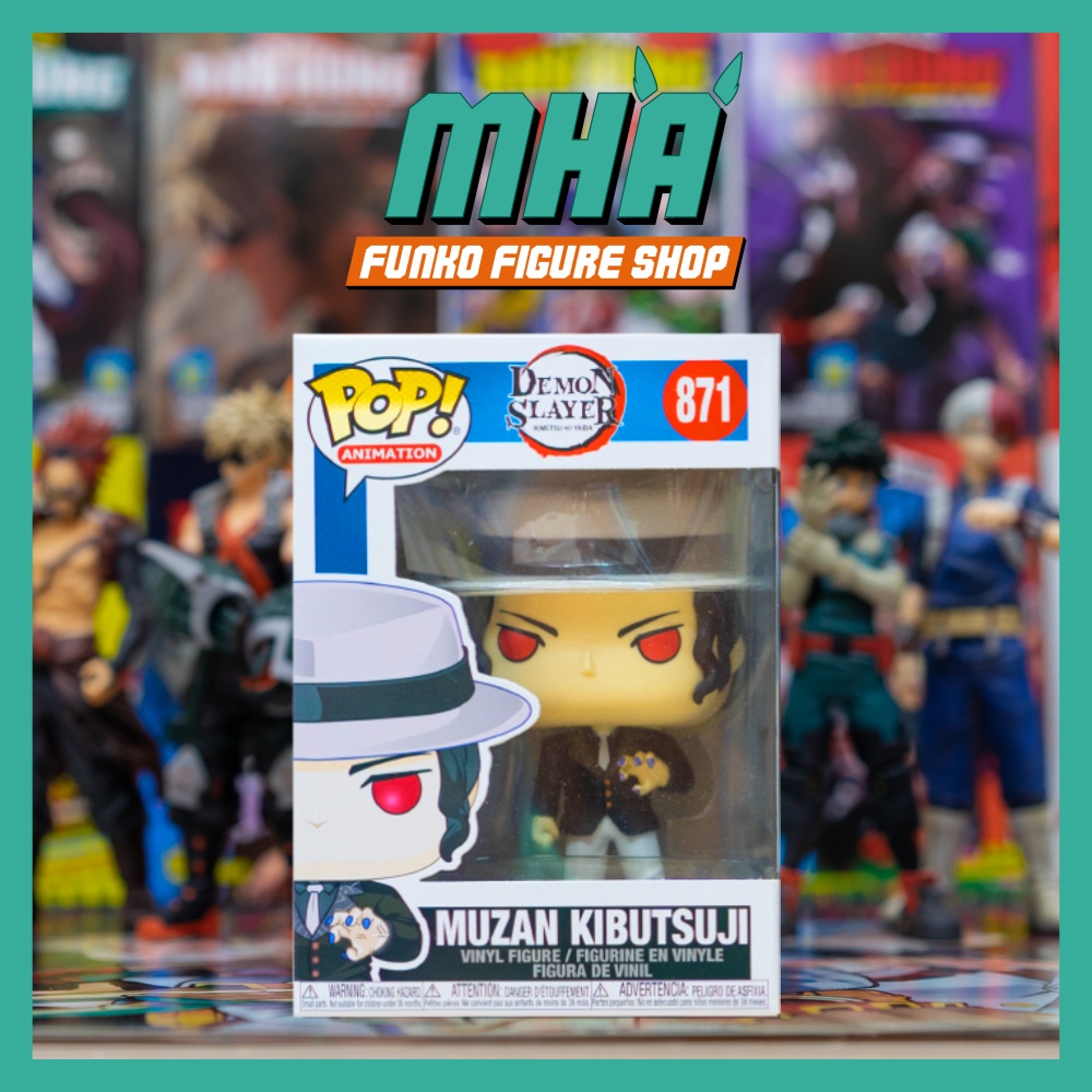 Funko Pop ของแท้: Demon Slayer - โมเดล Muzan Kibutsuji 871