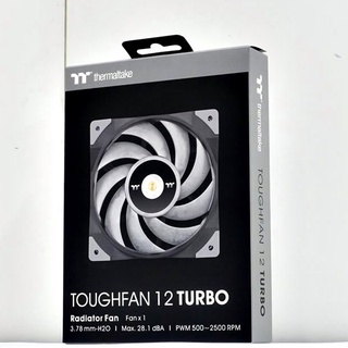 THERMALTAKE TOUGHFAN 12 Turbo High Static Pressure Radiator Fan PWM 500~2500rpm (CL-F121-PL12GM-A)