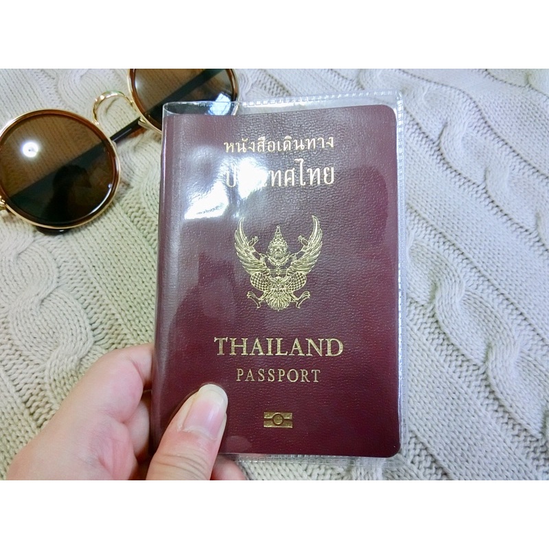 ปกพาสปอร์ต ซองพาสปอร์ตใส 📍ไม่ใช่งานจีน (ขายส่ง) passport cover