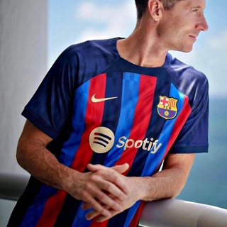 Barcelona 2022/2023 Home Jersey เสื้อบาร์เซโลน่า เสื้อบอลบาเซโลน่า2022 เสื้อบาร์ซ่า