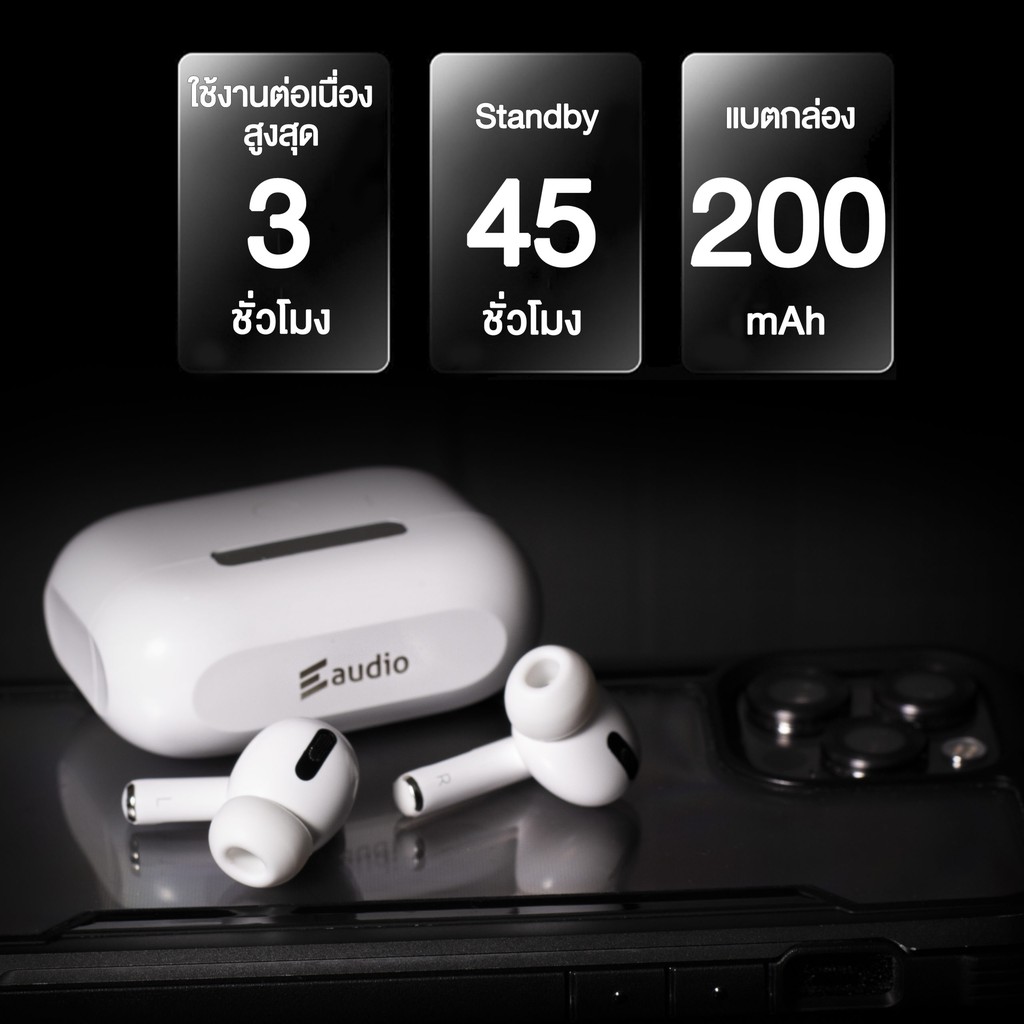 (แถมเคสANCGame Mode) Eaudio Nova10 หูฟัง Bluetooth 5.1 หูฟังบลูทูธ Nova ...