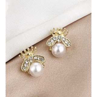 102184 ต่างหูแฟชั่น น่ารักๆ สไตล์เกาหลี Stud Earring งานดี