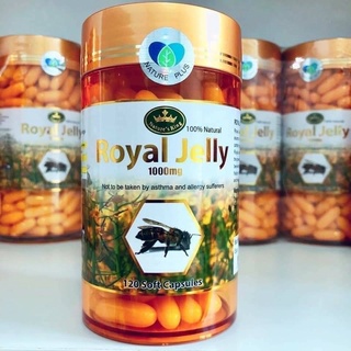 นมผึ้ง Natures King Royal Jelly 1000 mg. 120เม็ด