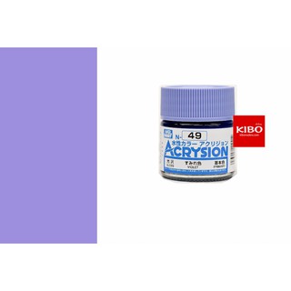 สีสูตรน้ำ ACRYSION COLOR N49 VIOLET (Gloss) 10ml