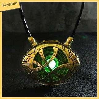 ของขวัญเครื่องประดับสร้อยคอจี้ agamotto เรืองแสงในที่มืด