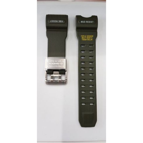 สายนาฬิกาข้อมือ g-shock ของแท้ gwg-1000-1A3 สีเขียว mudmaster