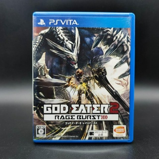 GOD EATER 2 RAGE BURST SONY PSVITA แผ่นสภาพดี มีกล่องใสสวม เพื่อเก็บสะสมให้