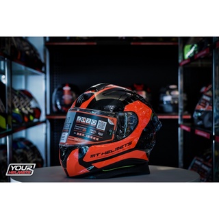 หมวกกันน็อค MT HELMETS TARGO PRO BOTH GLOSS RED