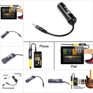 【buid•IES】ตัวแปลงอินเตอร์เฟซกีตาร์ Irig แบบเปลี่ยน สําหรับโทรศัพท์