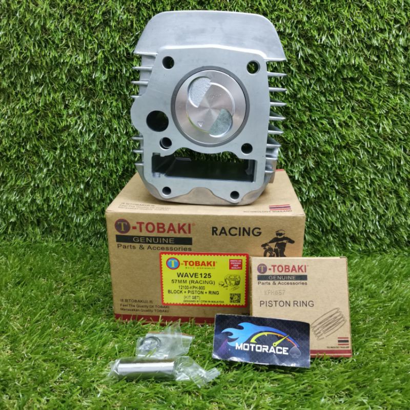 TOBAKI RACING BLOCK SET 52.4MM / 57MM HONDA WAVE125