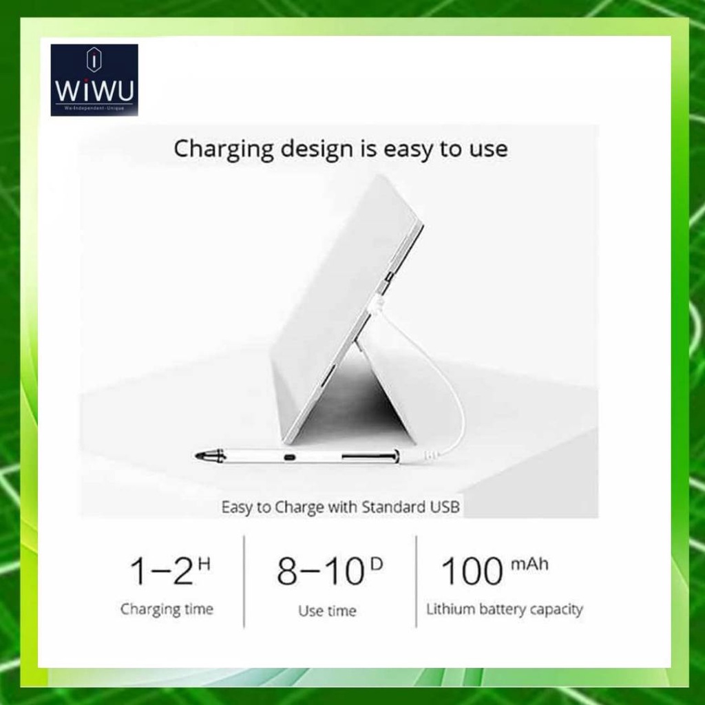 WiWu Picasso Pad Pencil active stylus ปากกาเขียนหน้าจอสำหรับ iphone ipad แบบใช้ไฟฟ้า #3