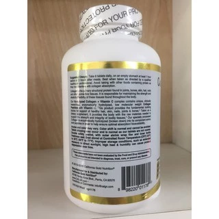 *พร้อมส่ง* คอลลาเจนจาก USA CollagenUP Type 1&3+Vit C เม็ด และผง (California Gold Nutrition)