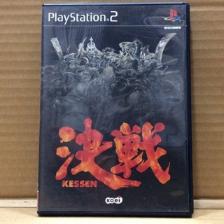 แผ่นแท้ [PS2] Kessen (Japan) (SLPM-65001 | 74401)