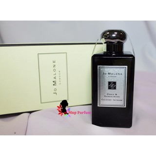 Jo Malone Orris &amp; Sandalwood Cologne Intense 100 ml. ( พร้อมกล่อง* โบว์ ถุงกระดาษ )