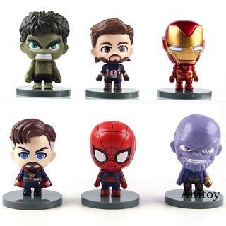 ฟิกเกอร์ Marvel Avengers Infinity War Thanos Hulk Iron Man Spiderman