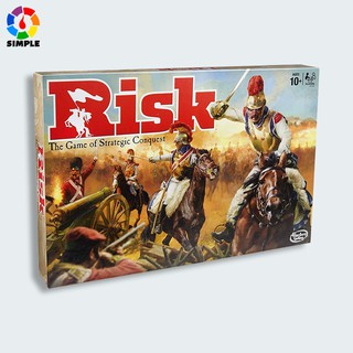 เกมกระดาน risk the game of strategic conquest ของเล่นสําหรับครอบครัว