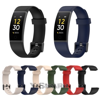 สายนาฬิกาข้อมือซิลิโคน แบบเปลี่ยน สําหรับ Realme Band RMA199 Smartwatch