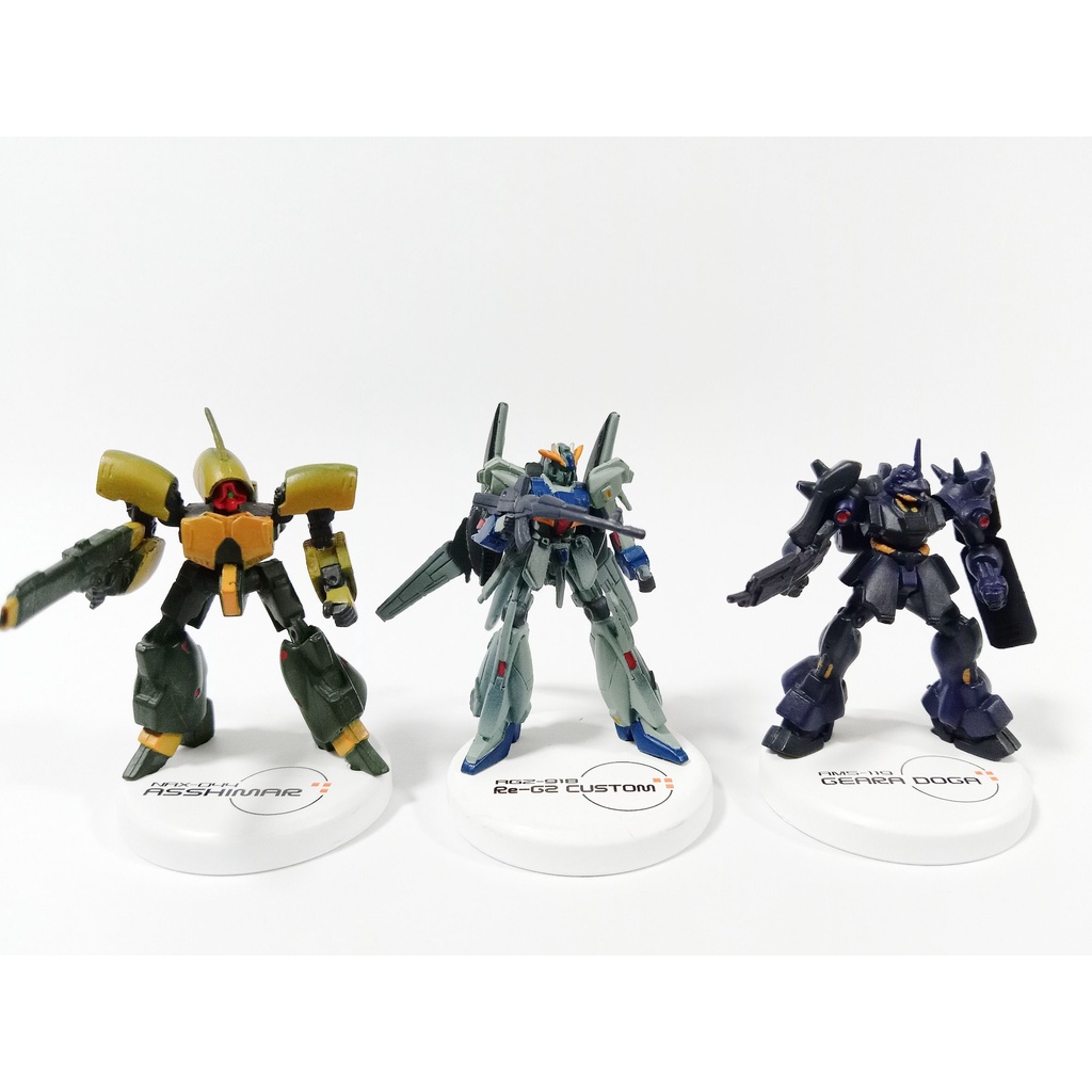 🇯🇵 Mini Figure Selection Plus Gundam MFS plus กันดั้ม 1/400 ฐานขาว