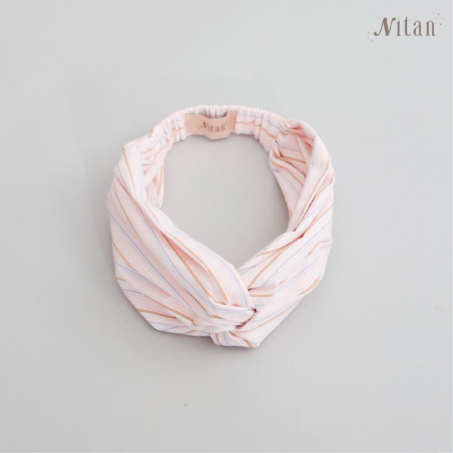Nitan (นิทาน) ผ้าคาดผม Jasmine Headband (จัดส่งฟรีเมื่อซื้อครบ 1,000 บาท)