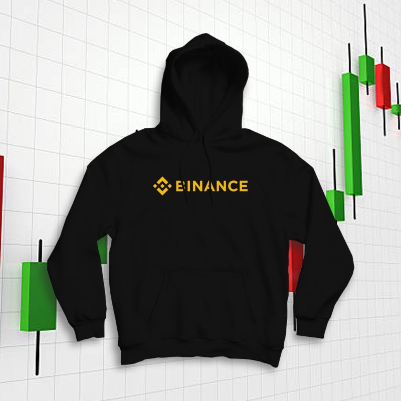 เสื้อฮู้ด Crypto Binance - เสื้อแจ็คเก็ตมีฮู้ด BNB / เสื้อแจ็คเก็ตมีฮู้ด Cryptocurrency Binance Exch