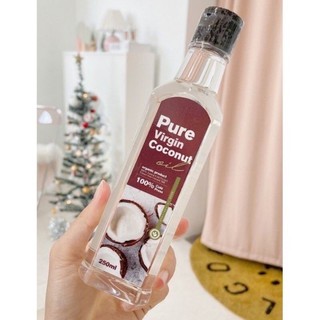 พร้อมส่ง!!!น้ำมันมะพร้าวสกัดเย็นเพียวเวอร์จิ้น Pure virgin coconut