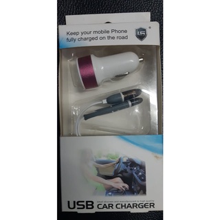 Dual output usb car charger 5v 2.1a 1a dual usb charger compatible