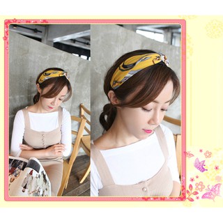 CB2_Sweet look  headband ผ้าพันหัว สีผสม.