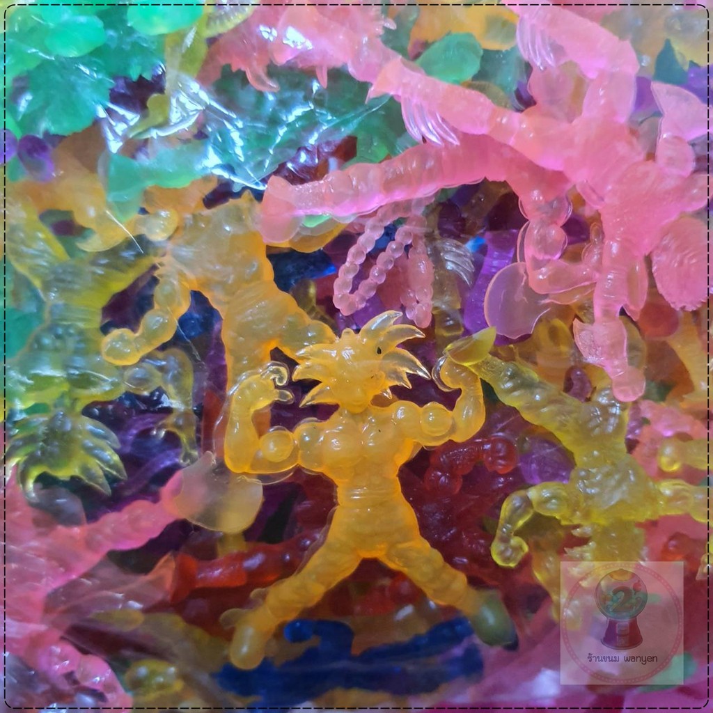 หุ่นยาง ดร้าก้อนบอล เซย่า ตุ่นยาง คละแบบ ของเล่น ของสะสม ของเล่นกิโล