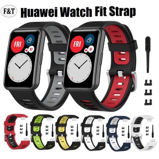 สายนาฬิกา huaweiwatch fit Strap watch band สายนาฬิกา huawei watch fit  silicone watchband bracelet Smartwatch สาย huawei watch fit , Huawei watch fit new ,  Huawei watch fit elegant watchband wrist band For Huawei Fit สาย