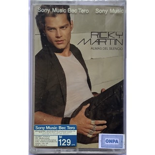 Cassette Tape เทปคาสเซ็ตเพลง Ricky Martin Almas Del Silencio ลิขสิทธิ์ ซีล