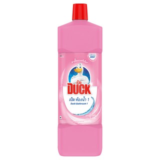 Duck Bathroom Cleaner 1 Pink Smooth เป็ด ผลิตภัณฑ์ทำความสะอาดห้องน้ำ สูตรขจัดคราบทั่วไป กลิ่น พิงค์สมูท 1600 มล.