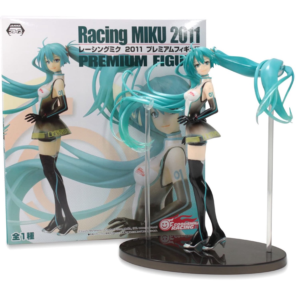 โมเดลสาว (ของแท้) Miku Hatsune 2011 racing girl SEGA
