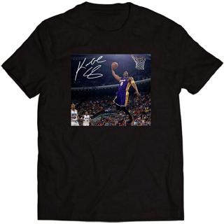 kobe bryant slam dunk เสื้อยืดลําลองสําหรับผู้ชาย/ผู้หญิงแขนสั้นคอกลมพิมพ์ลาย