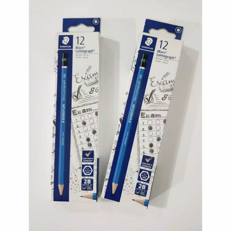 ดินสอ Staedtler Mars Lumograph 2B Staedtler (1 ชิ้น)