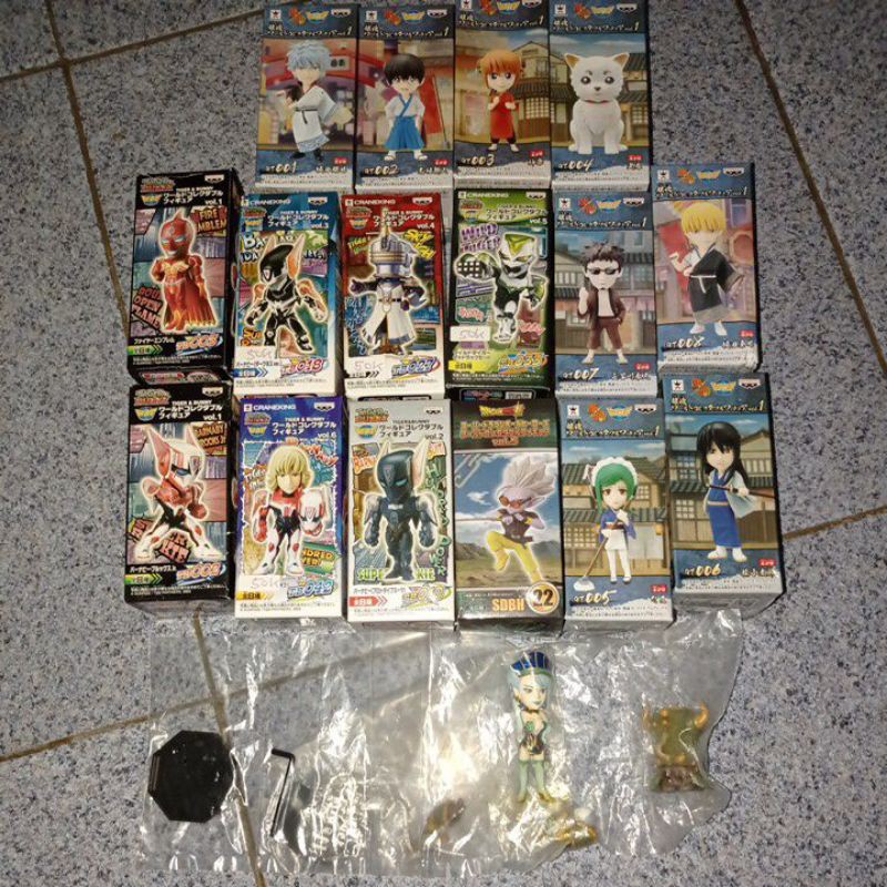 19-10-21 ตัวเลข WCF Gintama Gintoki Kagura Tiger & Bunny Barnaby เครนดราก้อนบอล