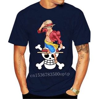 ผ้าฝ้ายคอกลมเสื้อยืดคอกลม ผ้าฝ้าย พิมพ์ลายอนิเมะ Skull King Street BOejnd46JGdhbp60 สําหรับผู้ใหญ่from S-4XL