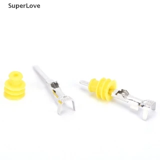 สุดยอด♥ ชุดปลั๊กเชื่อมต่อสายไฟ 2 Pin กันน้ํา สําหรับรถยนต์ 10 ชุด