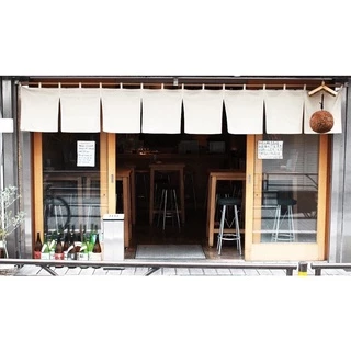 ม่านญี่ปุ่น ม่านร้านอาหาร [สั่งตัดได้] ผ้าม่านตกแต่ง สไตล์มินิมอล